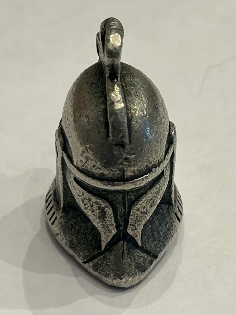 Collectible Star war Storm trooper vintage pendant  /key fob pewter charm